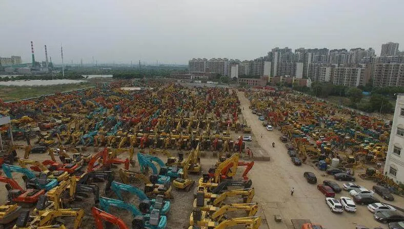 Second-hand excavator