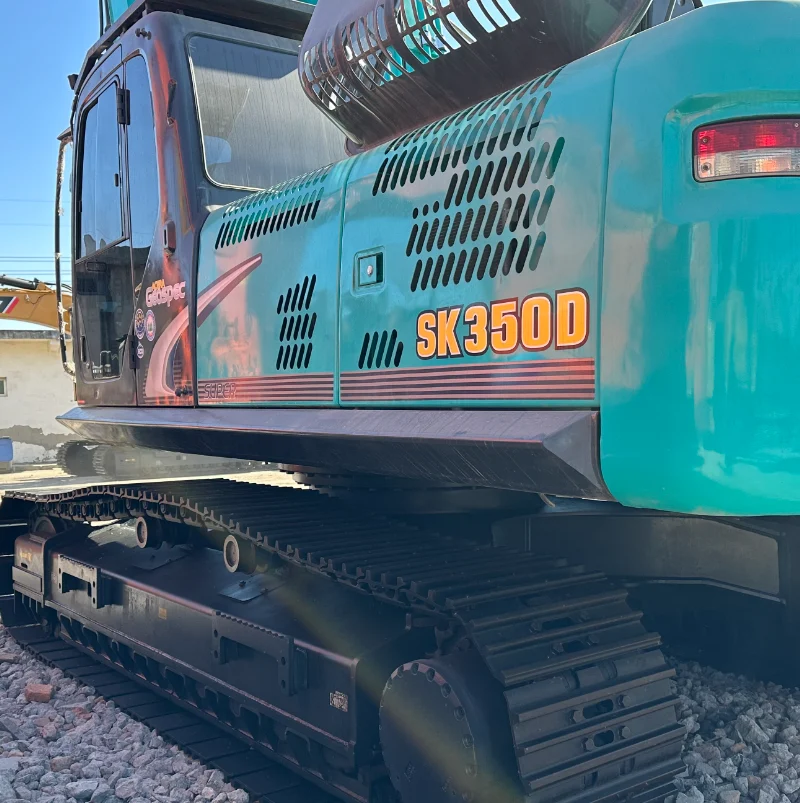 Used Kobelco SK350 excavator
