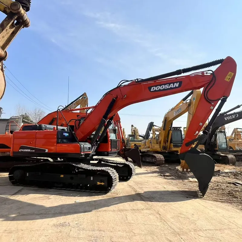 Used doosan 225-7 excavator