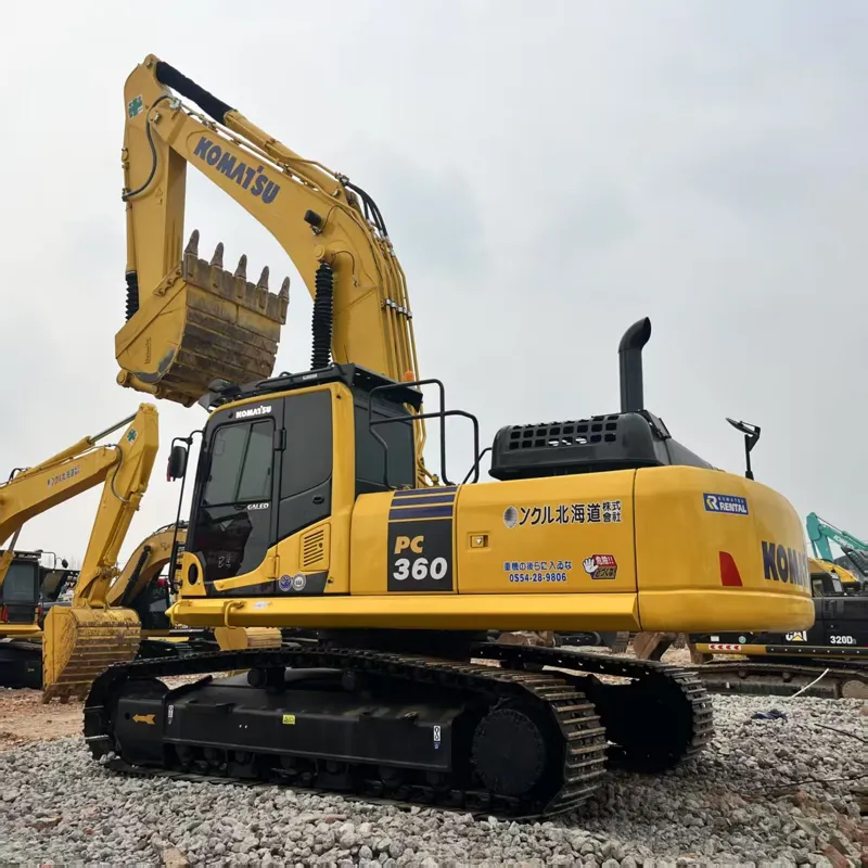 Used Komatsu 360-8 excavator