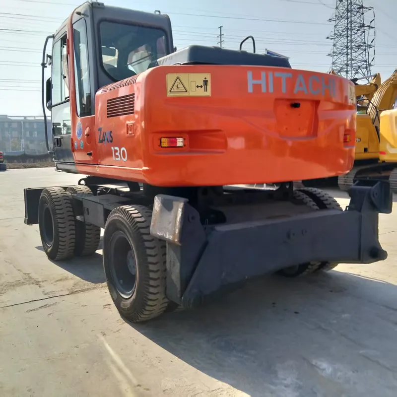 Used wheeled hitachi 130 excavator