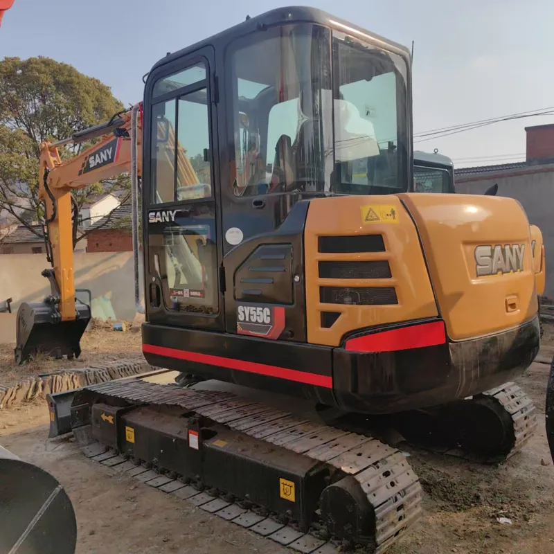 Used sany55c excavator