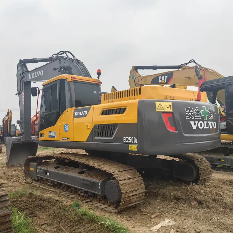 Used volvo 250 excavator