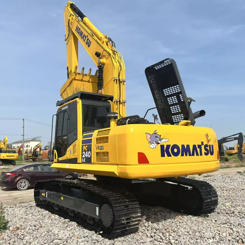 Used komatsu 240-8 excavator