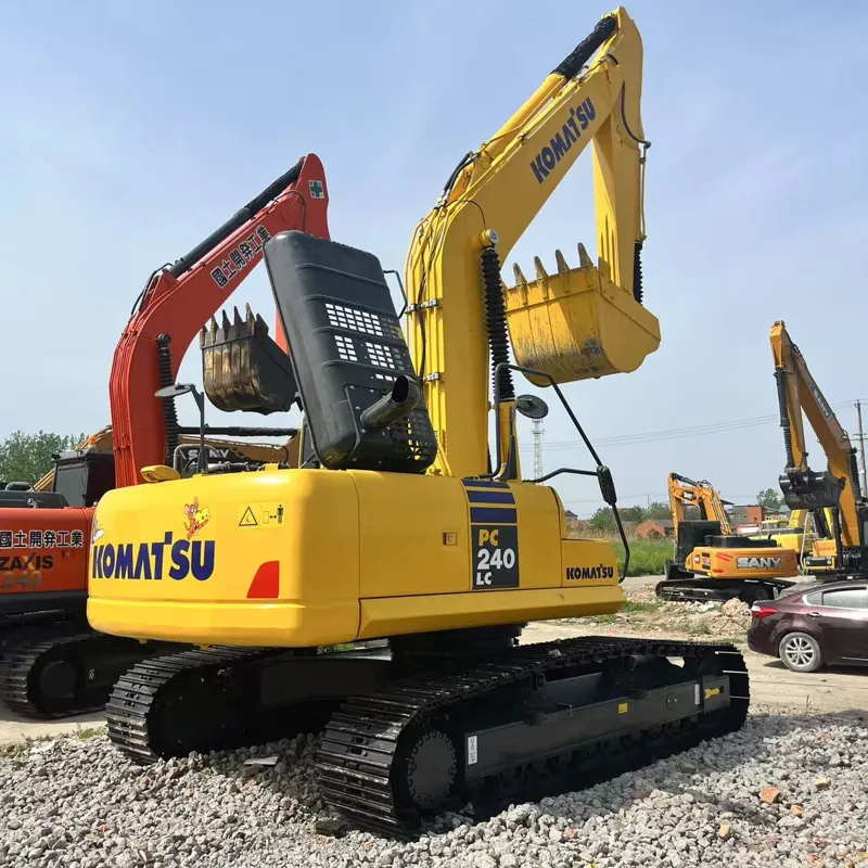Used Komatsu350-8 excavator