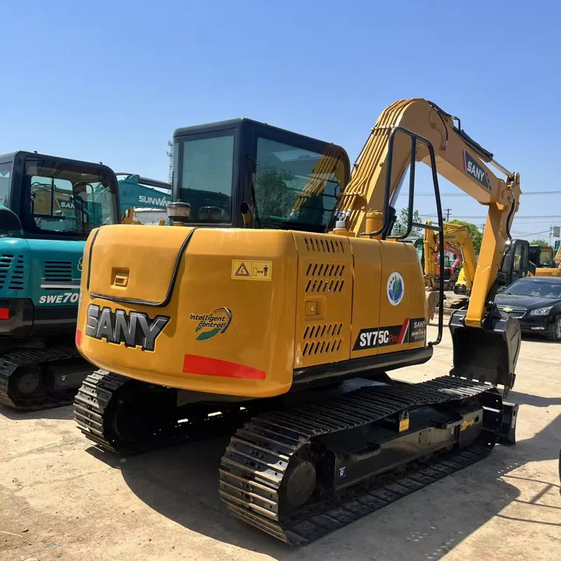 Used sany 75 excavator