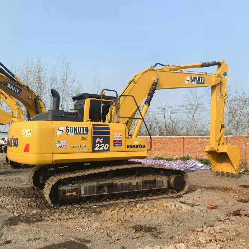 Used komatsu 220-8 Excavator