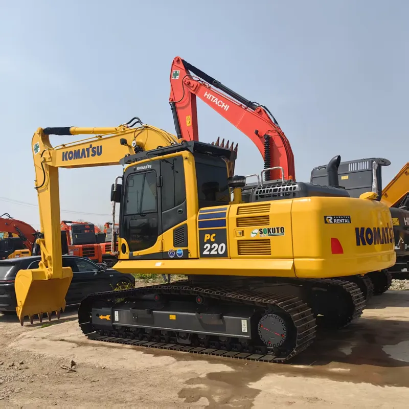 Used komatsu 220-8 Excavator
