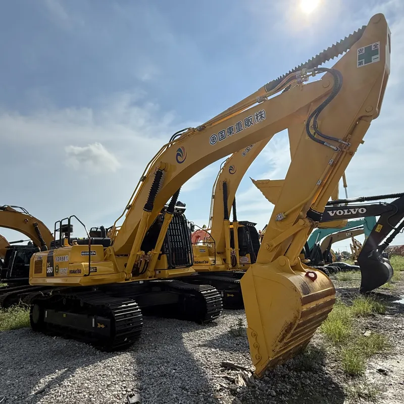 Used Komatsu 360-8 excavator