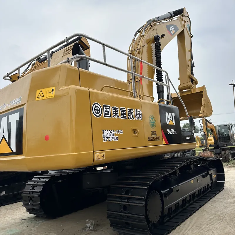 Used caterpillar 349D2L excavator