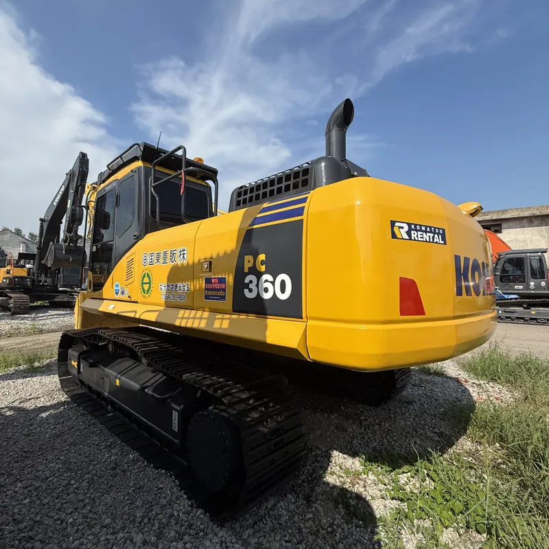 Used Komatsu 360-8 excavator