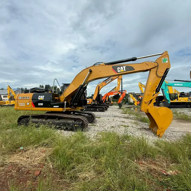 Used Caterpillar 329D excavator