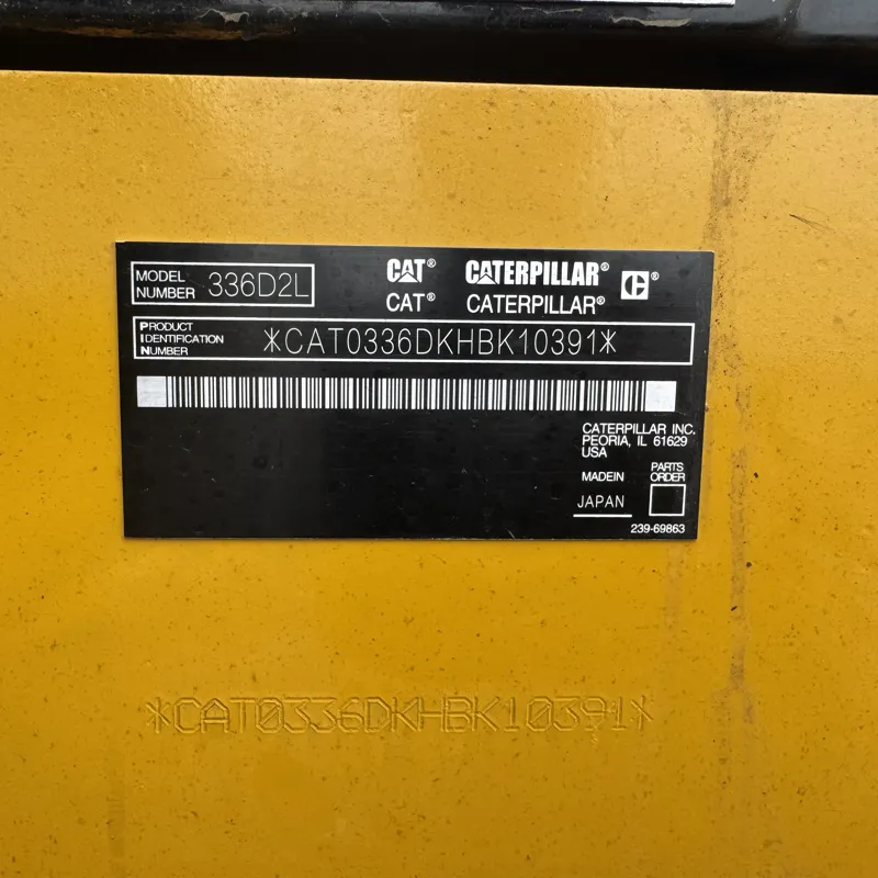 Used336D2LExcavator