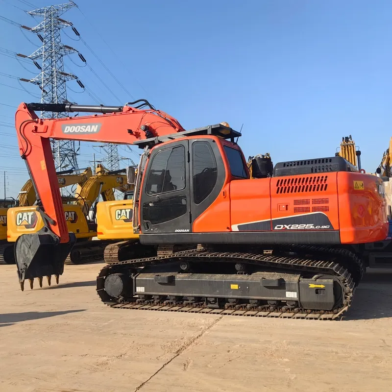 Used Doosan DX225 excavator