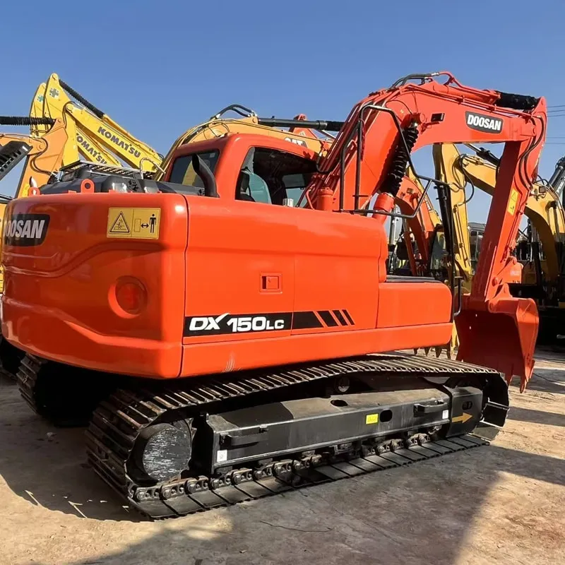 Used Doosan DX150 excavator