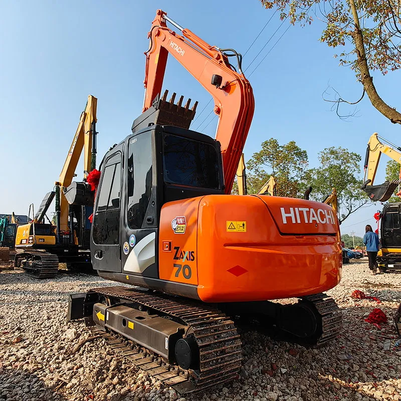 Used hitachi ZX70 Excavator