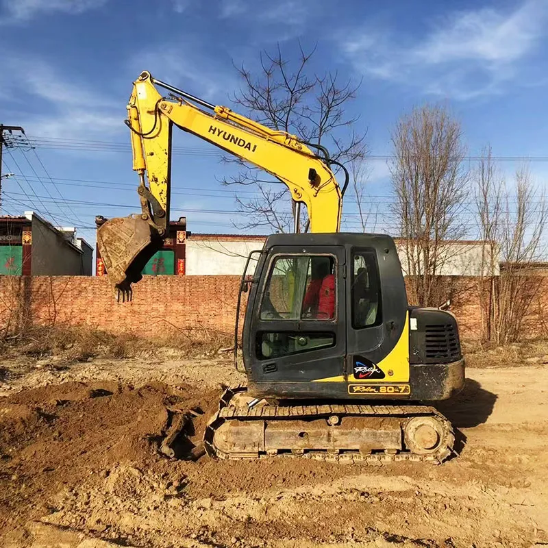 Used hyundai 80-7 excavator