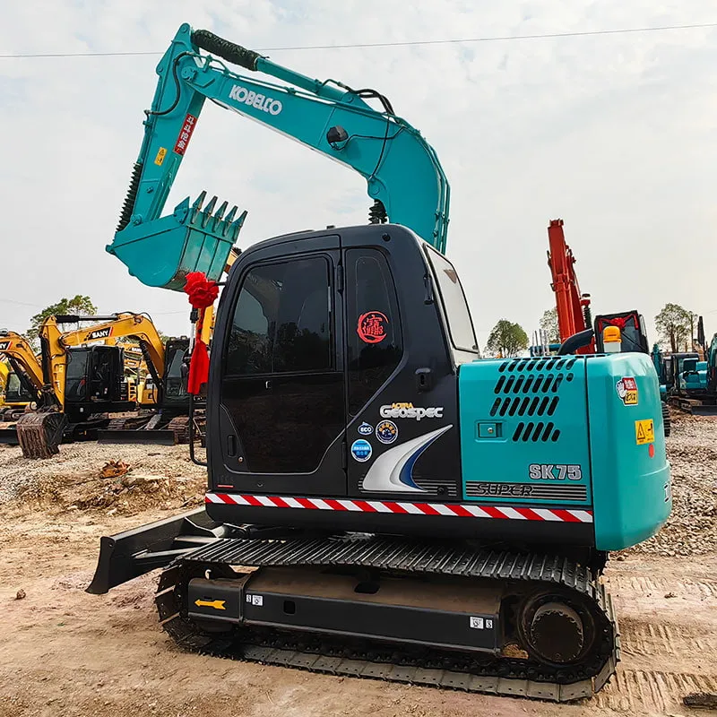 Used kobelco SK75 excavator