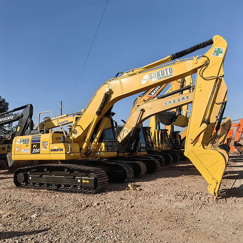 Used komatsu 200-8MO Excavator