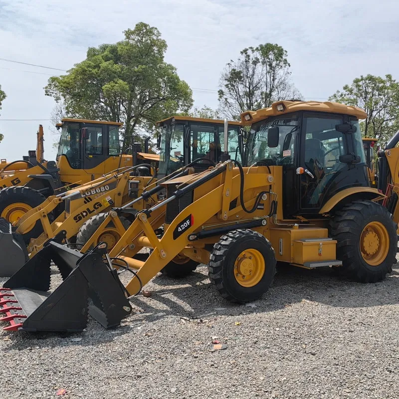 Used caterpillar 420F Loader